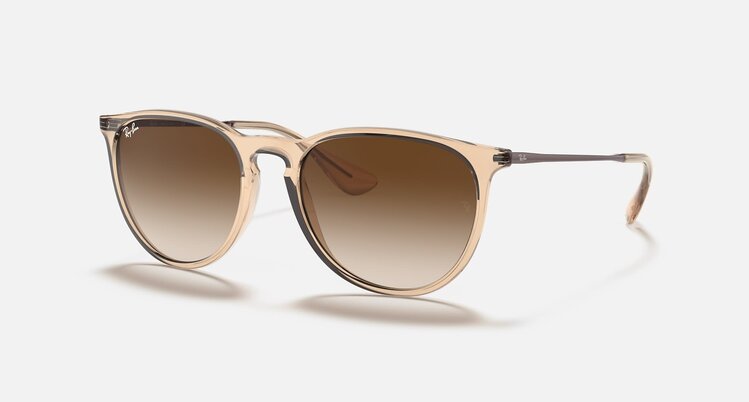 Ray Ban Ray Ban Erika Transparent Brown | Brown Gradient
