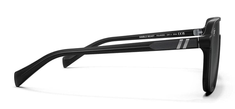 BLENDERS Blenders Meister X2 Gloss Crystal Black | Smoke Pc Polarized