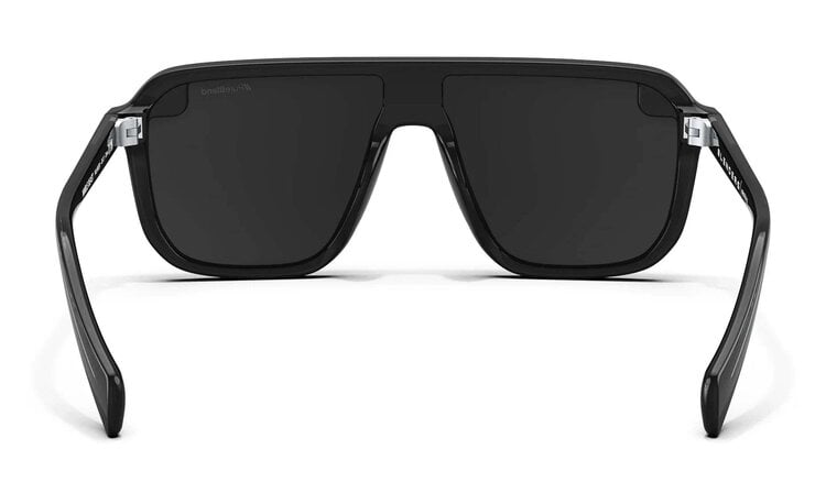 BLENDERS Blenders Meister X2 Gloss Crystal Black | Smoke Pc Polarized