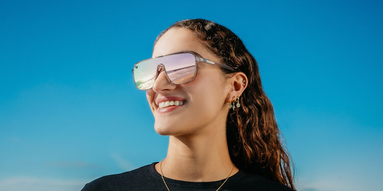 BLENDERS Blenders Meister X2 Gloss Crystal Grey | Pink Pc Polarized