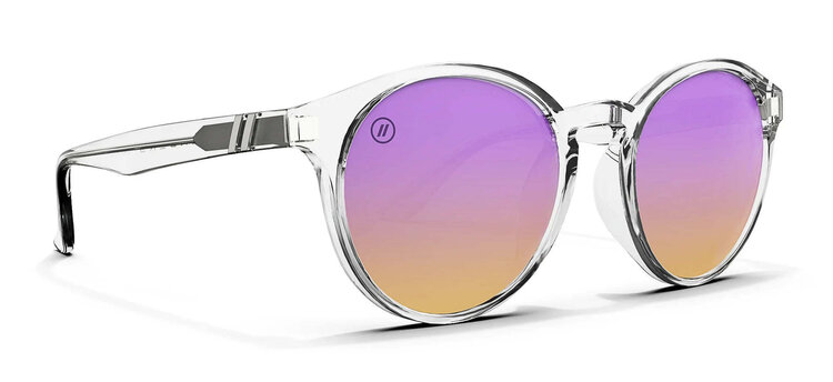 BLENDERS Blenders Coastal X2 Gloss Crystal Clear | Lav Cham Pc Polarized