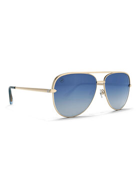 BLENDERS Blenders Shadow Matte Gold | Blue Grad Polarized