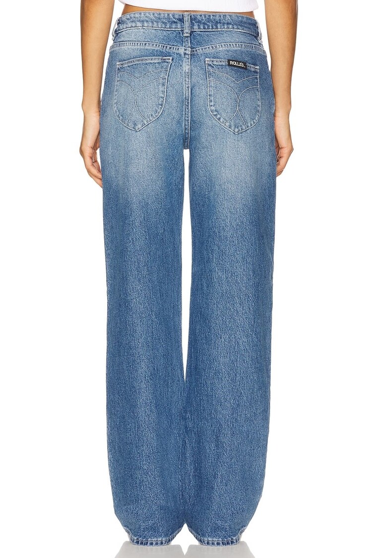 Rolla's Rollas Kate Baggy (Womens) | Mid Vintage Indigo