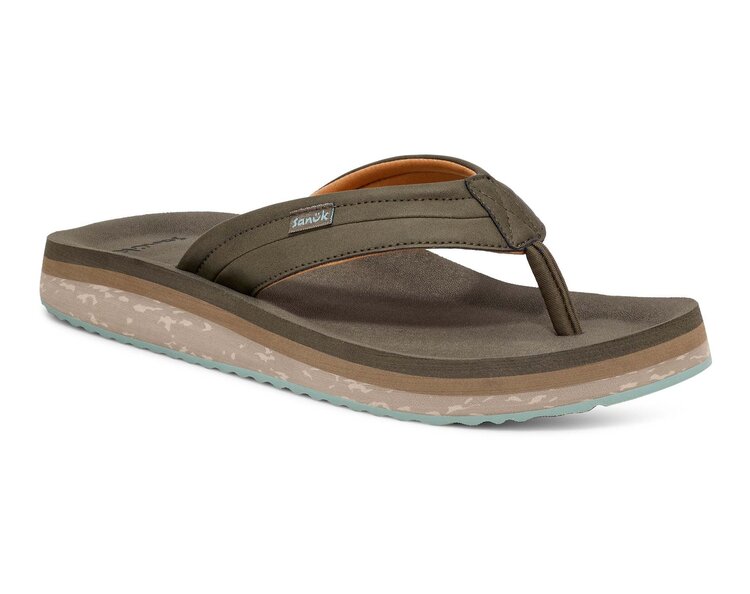 Sanuk Sanuk Tiderush (Mens) | Olive