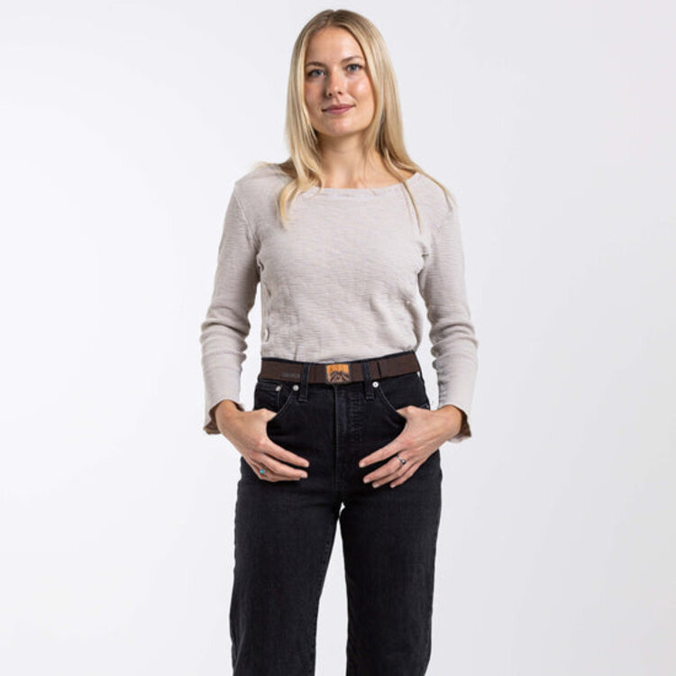 Arcade Arcade Woody Unisex Belt | Heather Walnut