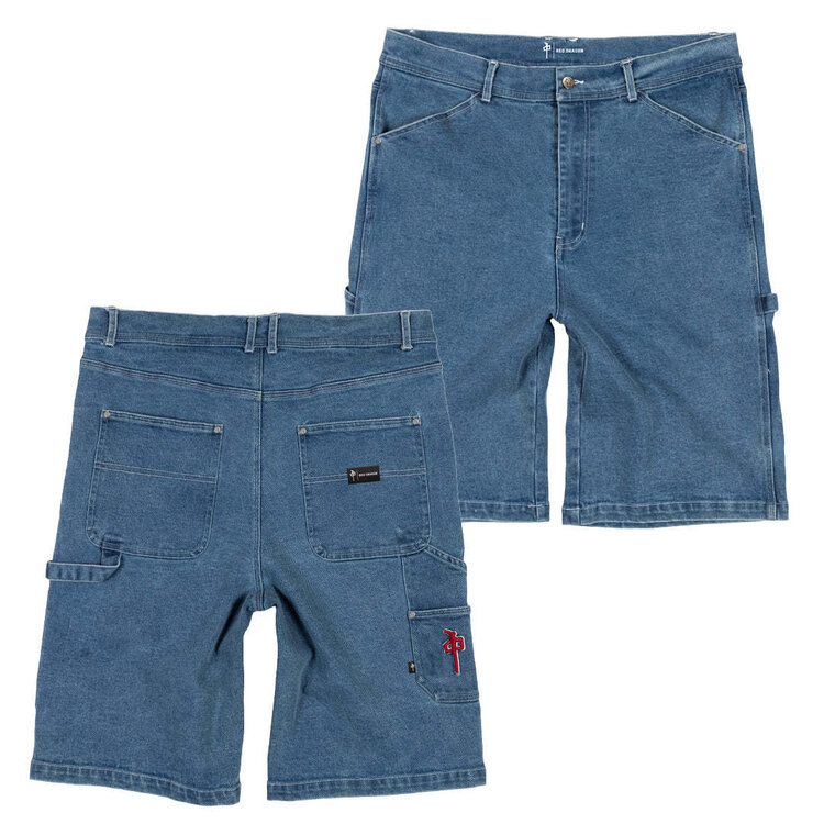 Red Dragon Supply Rds Mechanizer Short (Mens) | Light Wash