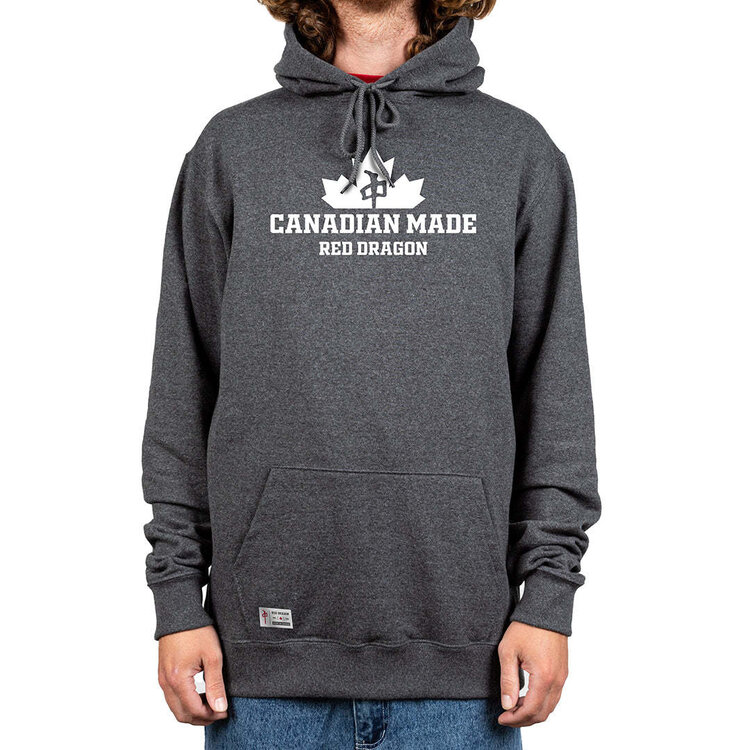 Red Dragon Supply Rds Cdn Canadian Made Hoodie (Mens) | Charcoal