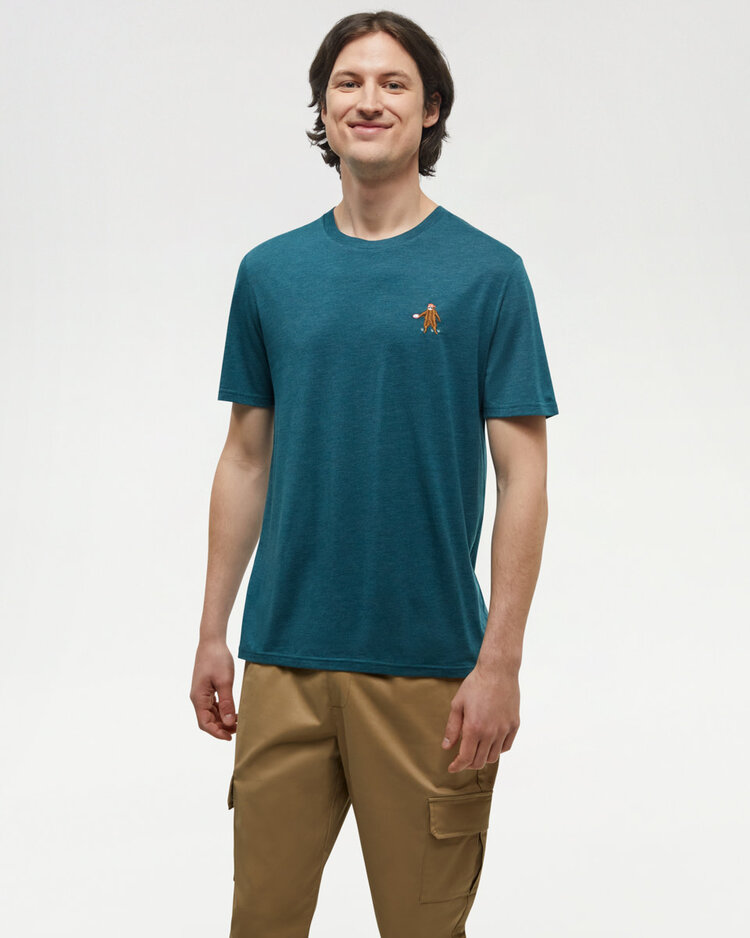 Tentree Tentree Sasquatch Tee (Mens) | Jasper Htr/Frisbee