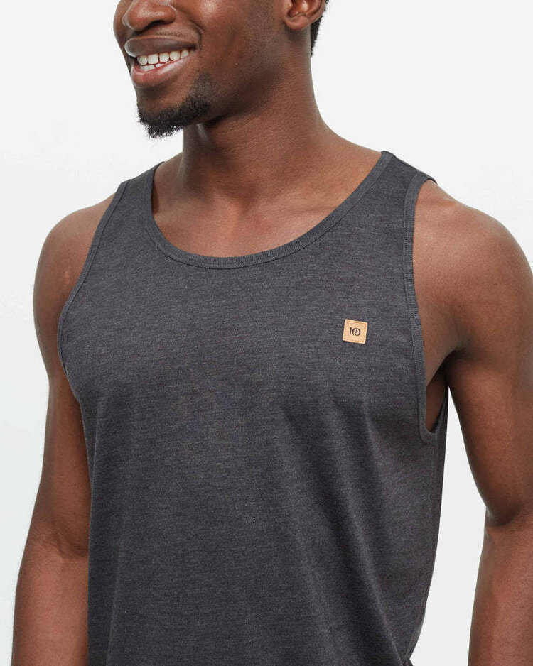 Tentree Tentree Pender Tank (Mens) | Meteorite Black Htr