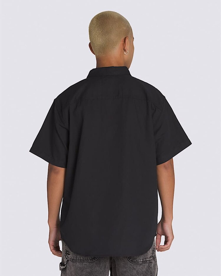 Vans Vans Lawson Solid Ss Woven (Mens) | Black