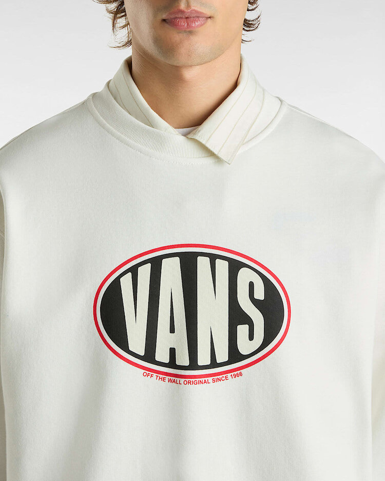 Vans Vans Spray On Loose Crew (Mens) | Marshmallow