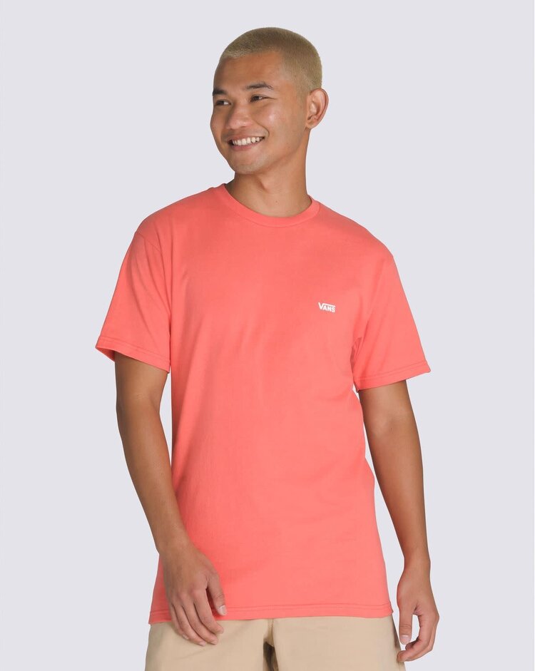Vans Vans Left Chest Logo Tee (Mens) | Porcelain Rose