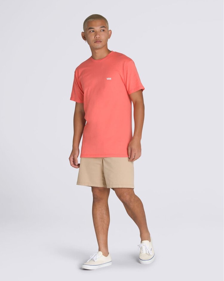 Vans Vans Left Chest Logo Tee (Mens) | Porcelain Rose