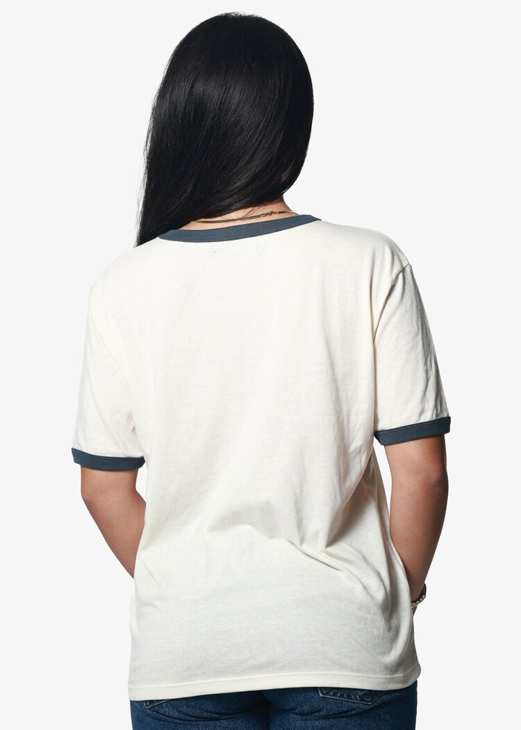 Girl Dangerous Girl Dangerous Napa Valley Slouchy Tee | Bone/Navy