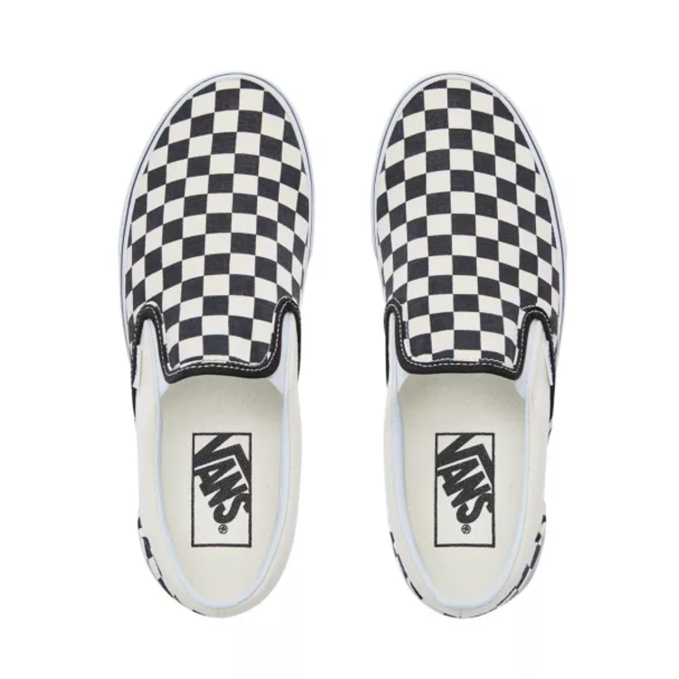 Vans Vans Classic Slip-On (Unisex) | Black/White-Checkerboard