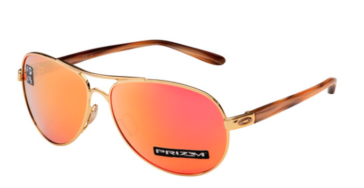 Oakley Oakley Feedback Polished Gold | Prizm Rose Gold Polarized
