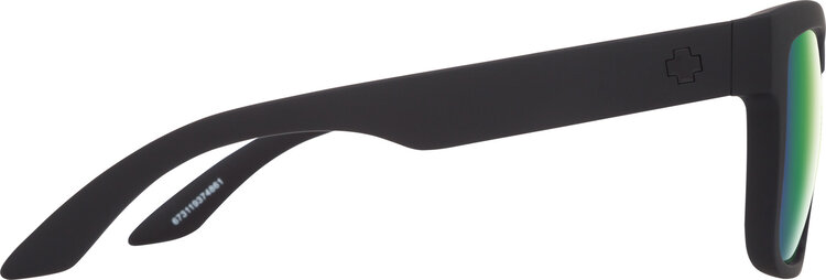 Spy Spy Discord Matte Black | Happy Bronze Polar w/ Green Spectra Mirror