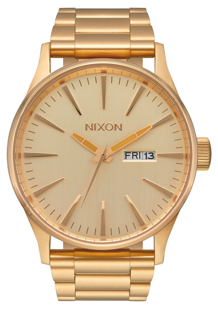 Nixon Nixon Sentry Stainless Steel | All Gold