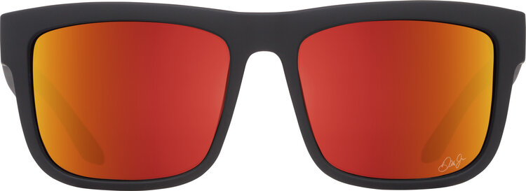 Spy Spy Discord Dale Jr Matte Black | Happy Gray Green w/ Orange Spectra Mirror