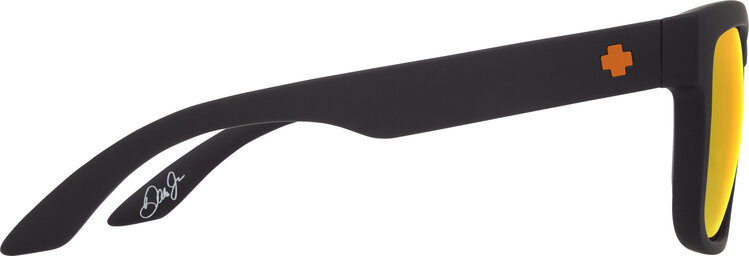 Spy Spy Discord Dale Jr Matte Black | Happy Gray Green w/ Orange Spectra Mirror