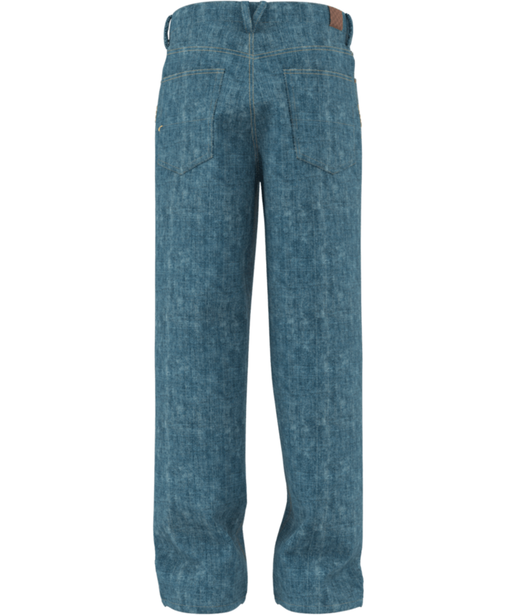 Vans Vans Mens Check-5 Baggy Denim Pant | Stonewash Blue