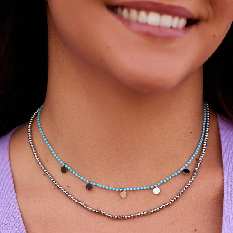 Pura Vida Pura Vida Cabana Necklace Set | Silver