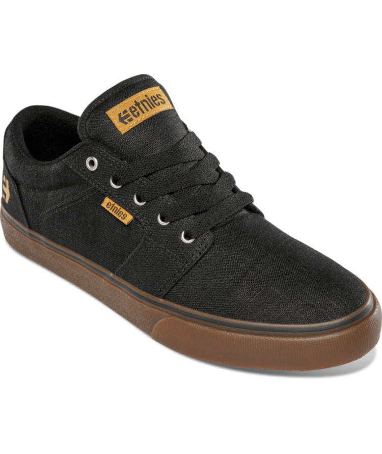 Etnies Etnies Barge Ls (Mens) | Black/Gum/Silver