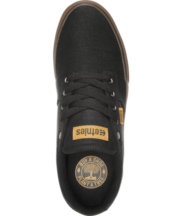 Etnies Etnies Barge Ls (Mens) | Black/Gum/Silver