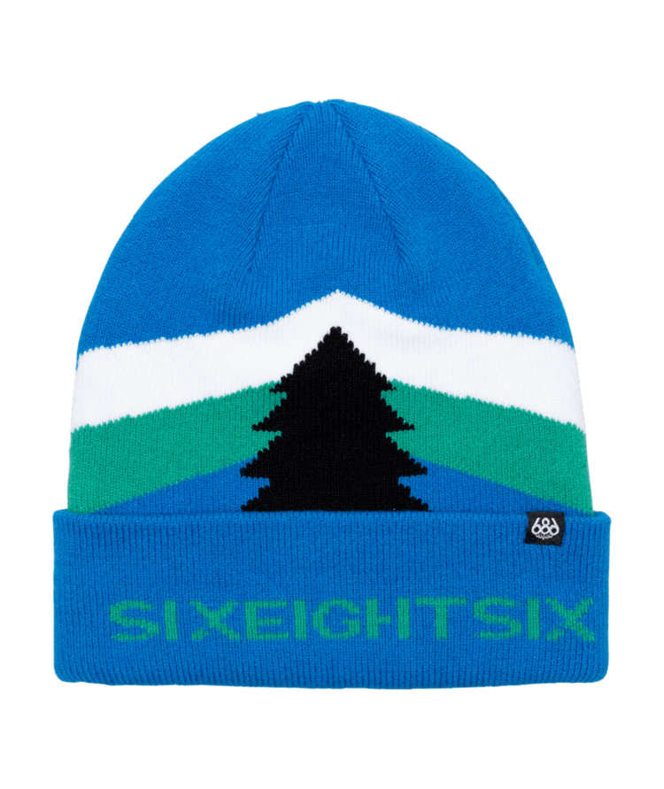 686 686 Boys Vintage Cuff Beanie W24 | Blue Slush