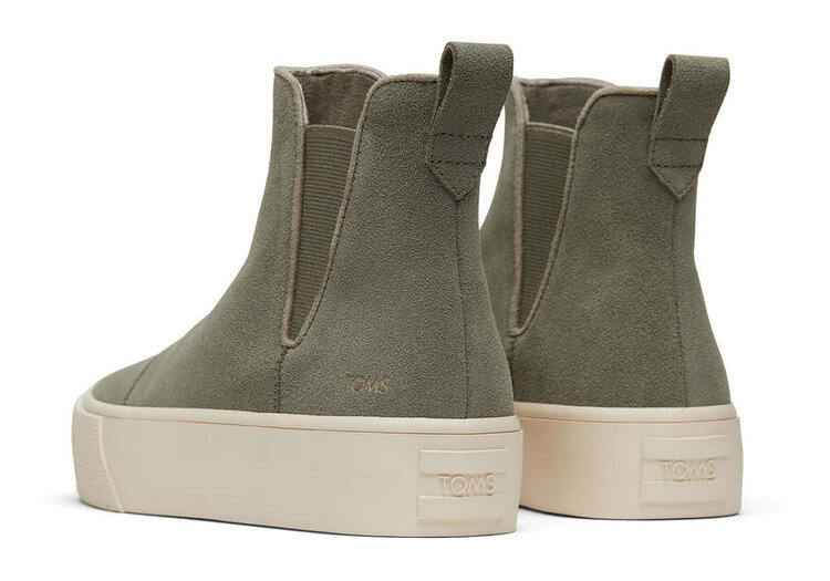 Toms Fenix Platform Chelsea (Womens) | Grey