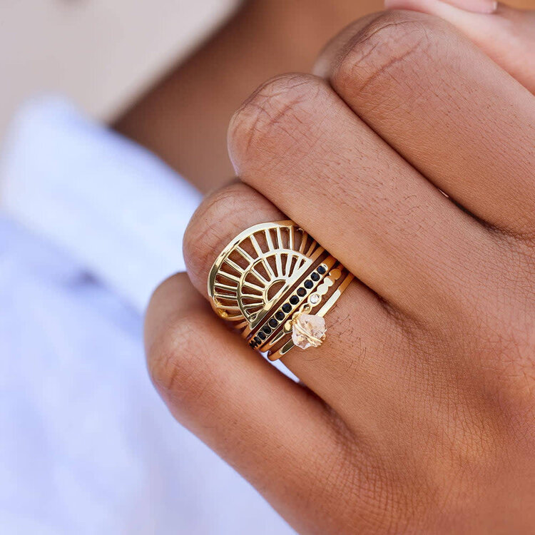 Pura Vida Pura Vida Sunlight Ring | Gold