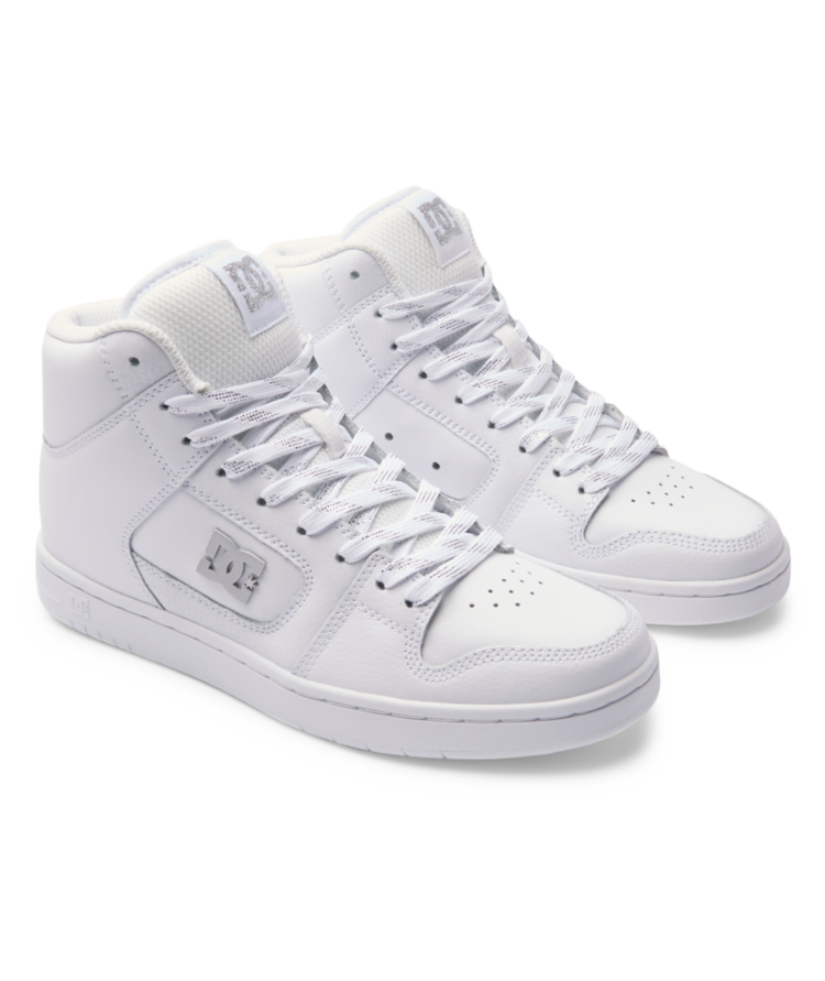 DC Dc Manteca 4 Hi (Womens) | White/Silver