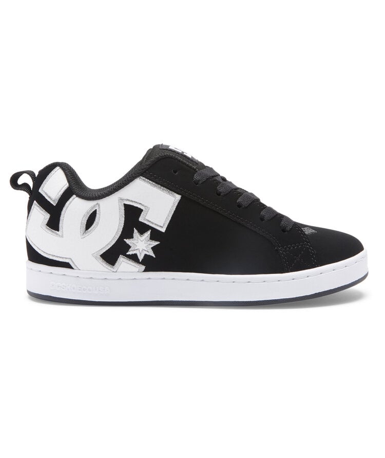 DC Dc Court Graffik (Womens) | Black/White Stencil