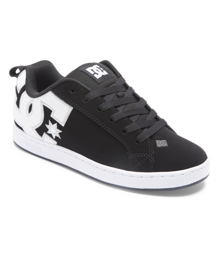 DC Dc Court Graffik (Womens) | Black/White Stencil