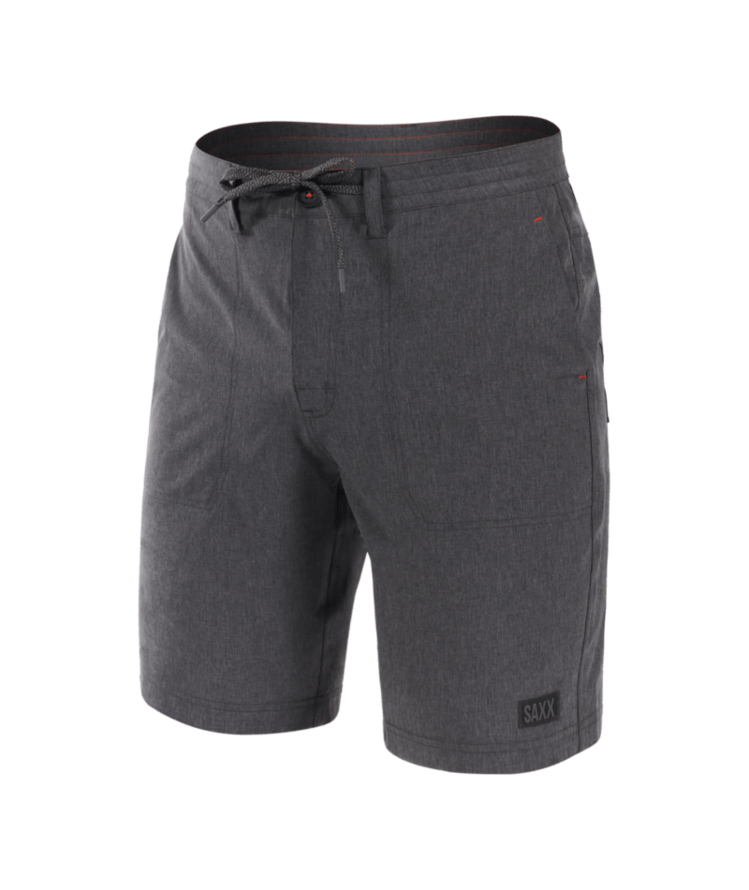 Saxx Land To Sand 2N1 Short | Black Shade Heather - The Drop Rideshop