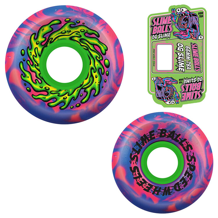 Slimeballs Slime Balls Og Slime Wheels | Pink/Blue Swirl