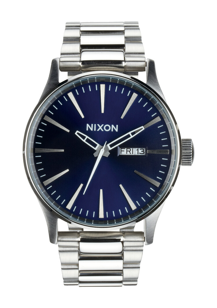 Nixon Nixon Sentry Stainless Steel | Blue Sunray