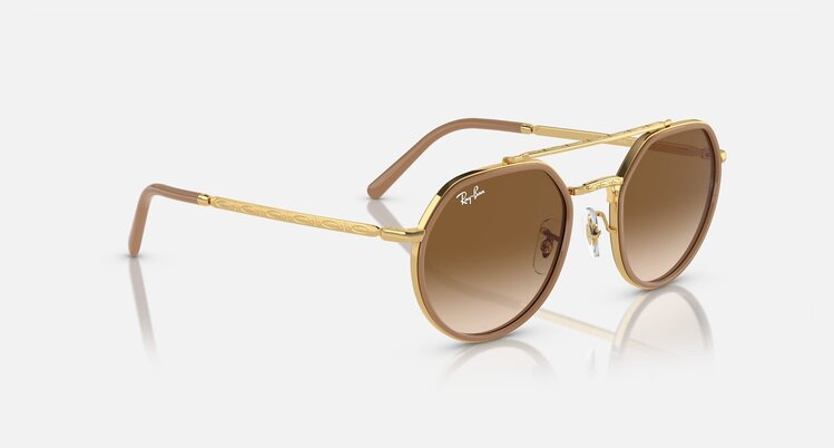 Ray Ban Ray Ban Rb3765 Arista Gold | Light Brown