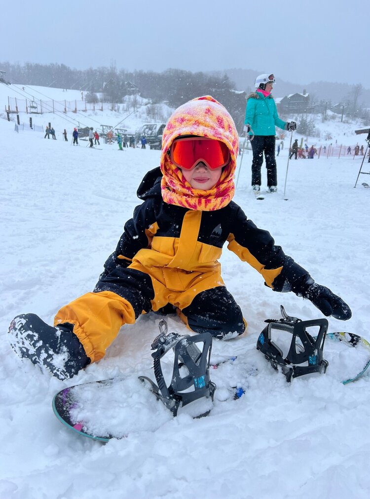 Burton Burton 2L One Piece 2026 (Toddler) | True Black/Goldenrod