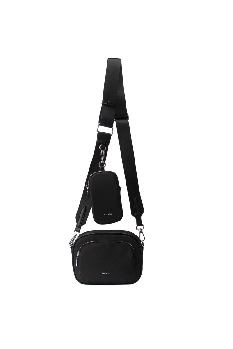 Pixie Mood Pixie Mood Daisy Crossbody | Black Nylon