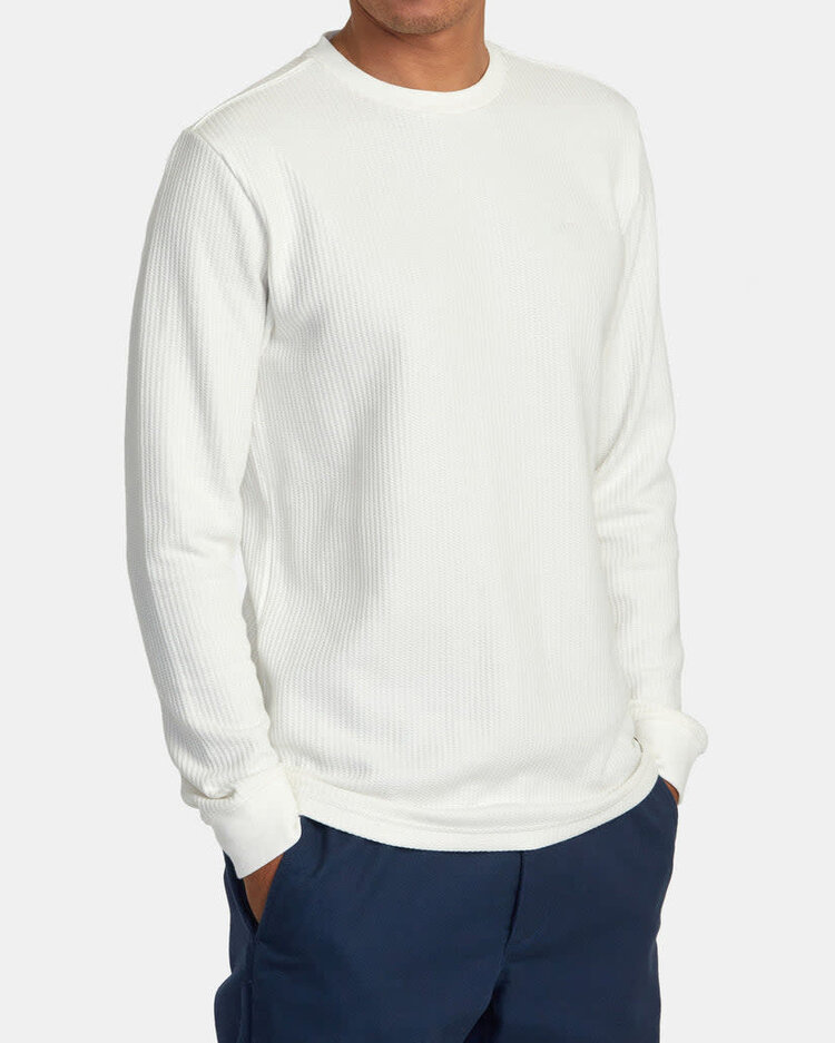 RVCA Rvca Dayshift Thermal Ls (Mens) | Off White