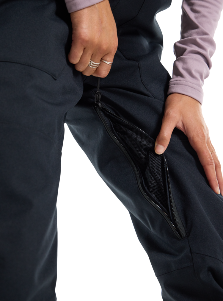 Burton Burton Avalon Stretch Bib Pants 2026 (Womens) | True Black