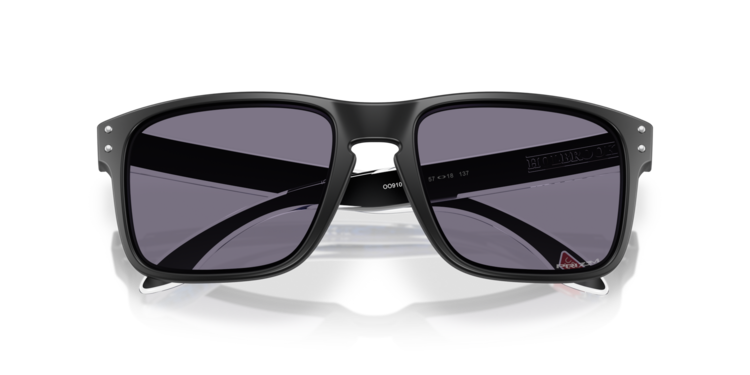 Oakley Oakley Holbrook Matte Black Blue Resin | Prizm Grey