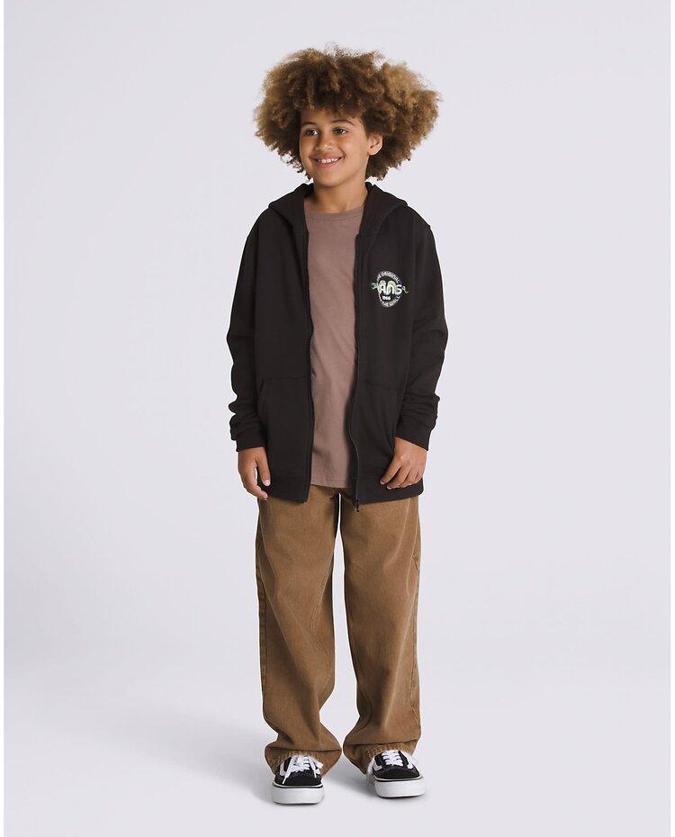 Vans Vans Snake Style Zip Hoodie (Youth) | Black