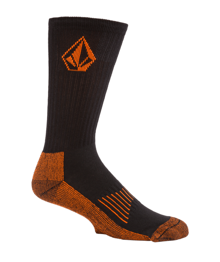 Volcom Volcom Volcom Workwear Sock 3Pk (Mens) | Black