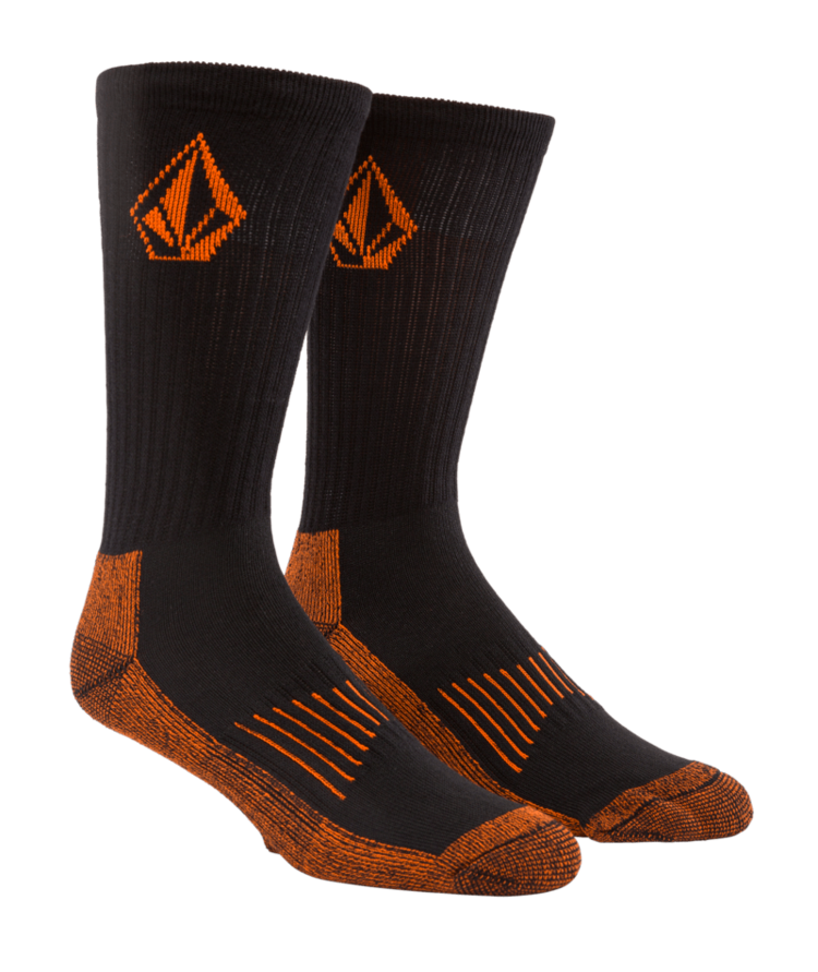 Volcom Volcom Volcom Workwear Sock 3Pk (Mens) | Black