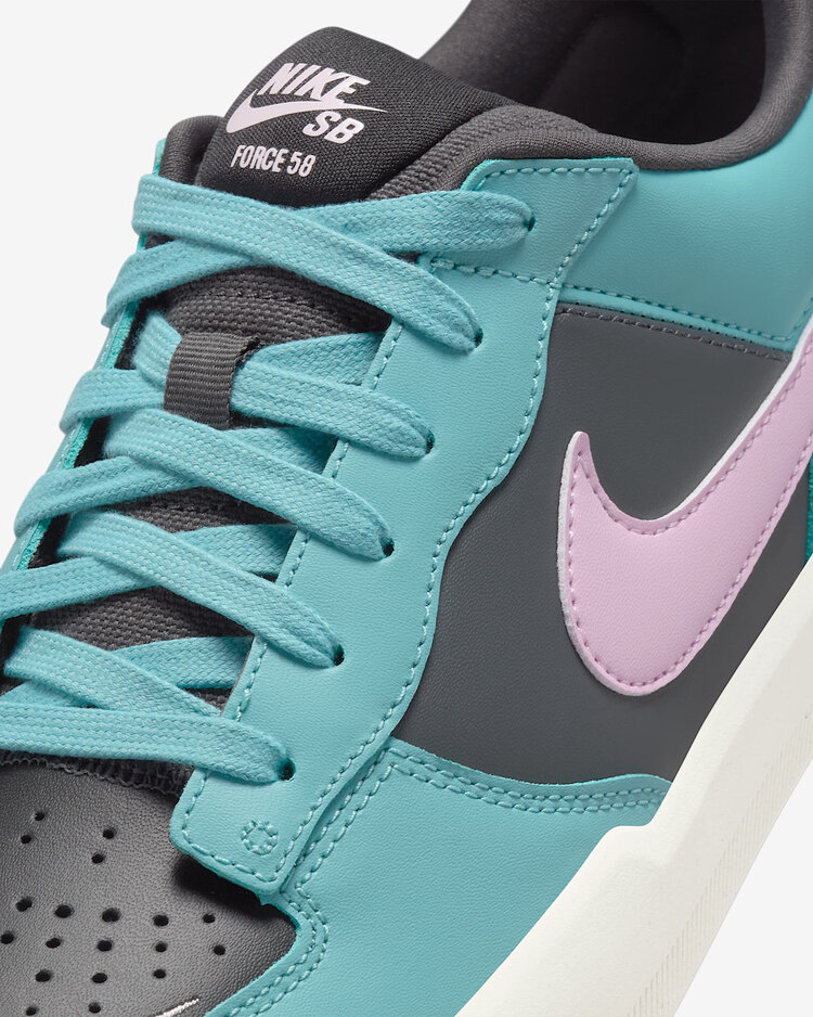 Nike SB Nike Sb Force 58 Premium (Unisex) | Denim Turquoise/Pink Foam