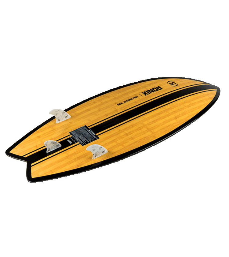 Ronix Ronix Koal Classic Fish Surf 2025 (Mens) | Glossy Black/Bamboo