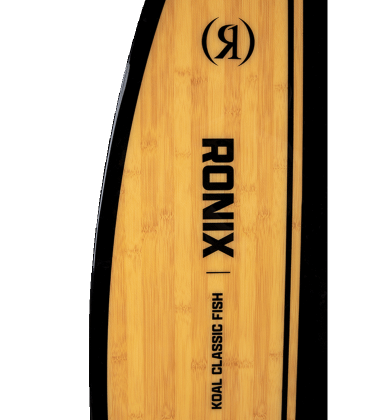 Ronix Ronix Koal Classic Fish Surf 2025 (Mens) | Glossy Black/Bamboo