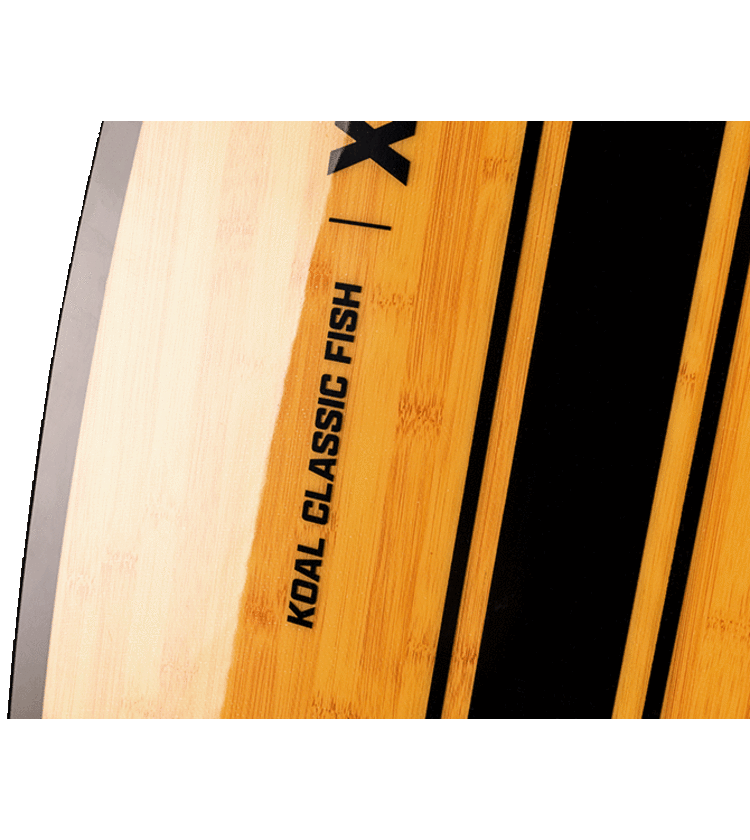 Ronix Ronix Koal Classic Fish Surf 2026 (Mens) | Glossy Black/Bamboo